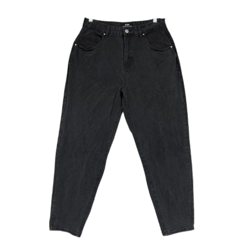 Cotton On Slouch Mom Jean Sz 8 Black - Picture 1 of 10